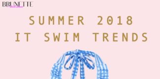 Fashion infographic : SUMMER 2018 SWIMWEAR TRENDS