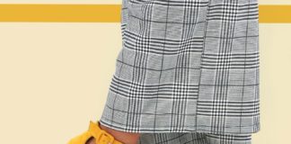 Fashion infographic : Sandales jaune moutarde à talon haut #sandales #jaune #talons #highheels #fashi…