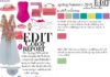 Fashion infographic : Spring Summer 2018 Fashion Trends