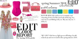 Fashion infographic : Spring Summer 2018 Fashion Trends