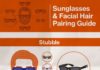 Fashion infographic : Sunglasses & Facial Hair Pairing Guide