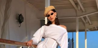 Fashion infographic : Tendance : comment porter le total look blanc comme Bella Hadid