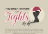 Fashion infographic : The Brief History of Tights #infographic