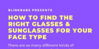 Fashion infographic : The Ultimate Guide To Find The Right Glasses & Sunglasses For Your Face Type #su…