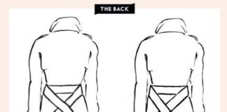 Fashion infographic : how to tie trench coat front