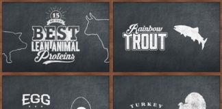 Food infographic – 15 of the Best Lean Animal Proteins