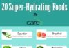 Food infographic – 20 Super-Hydrating Fruits And Vegetables (Infographic)