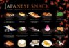 Food infographic – 25 Japanese Snacks You Have to Try