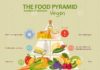 Food infographic – Food Pyramid Healthy Vegan Eating Infographic. Recommendations Of A Healthy Life…