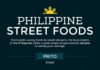 Food infographic – Philippine Street Food #infographic