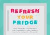 Food infographic – Refresh Your Fridge: Maintain a Clean and Organized Space