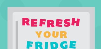 Food infographic – Refresh Your Fridge: Maintain a Clean and Organized Space