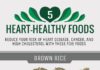 Food infographic – Treat Yourself Right with 5 Heart-Healthy Foods