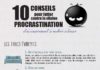 Health infographic : 10 Conseils pour lutter contre la vilaine procrastination