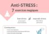 Health infographic : Anti-stress: 7 exercices magiques pour lutter contre le stress
