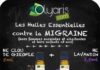 Health infographic : synergie aux huiles essentielles pour soulager la migraine – Olyaris