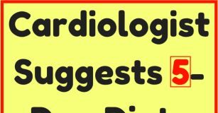 Healthcare infographic : Cardiologist suggests 5-day diet: a safe way to lose 15 pounds
