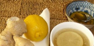 Healthcare infographic : Ginger Water: The Healthiest Drink To Burn All The Fat From The Waist, Back And Thighs!