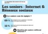 Healthcare infographic : Healthcare infographic : Les seniors – Internet et Réseaux sociaux