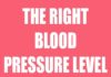 Healthcare infographic : The Right Blood Pressure Level According To Age And Gender