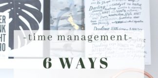 Management : 6 ways to improve your time management