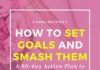 Management : The Secret To Setting Goals You’ll Actually Achieve (+ Free Worksheet To Plan For Success This Year)