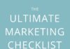 Marketing strategies : Free Ultimate Marketing Checklist