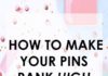 Marketing strategies : How to Make Your Pinterest Pins Popular!