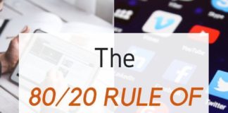 Marketing strategies : The 80/20 Rule of Social Media Marketing – Don’t Get it Wrong