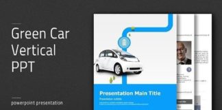 Medical infographic : Medical infographic : Green Car Vertical PPT. Medical Infographic