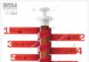 Medical infographic : Medical infographic : Health And Medical Infographic With Bind Spiral Tag Syringe Diagram Vector Desig…