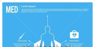 Medical infographic : Medical infographic : Medical, health and healthcare icons and data elements, Medical infographics bla…