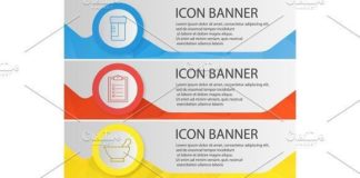 Medical infographic : Medical infographic : Medical lab banner templates set. Medical Infographic