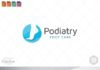 Medical infographic : Medical infographic : Podiatry Logo Template 11