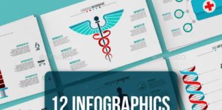 Medical infographic : Medical infographic Templates Pack – PSD, Vector EPS, AI Illustrator