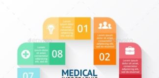Medical infographic : Medical infographic : Vector Plus Sign Infographic Presentation. Medical — Photoshop PSD #hospital #…