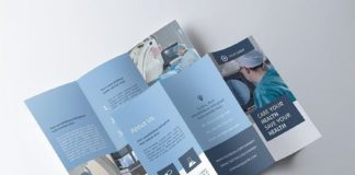 Medical infographic : Medicine Tri-fold Brochure HPA. Medical Infographic