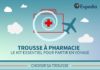Medical infographic : Pour partir en voyage sereinement, voici comment préparer votre trousse de seco…
