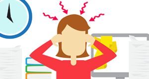 Science infographic – How to Stop Negative Thoughts from Getting You Down