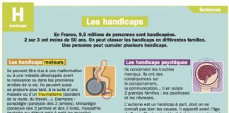 Science infographic – Les différents handicaps, le #handicap n’est pas uniquement visible et on l’oub…