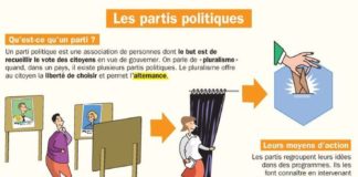 Science infographic – Science infographic – Les partis politiq…