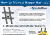 Social media infographic – Are you creating a hashtag for your social media campaign? Use these tips to for the creation of relevant, creative and shareable #hashtags.