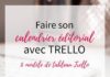 Social media infographic – Comment créer un calendrier éditorial pour son blog
