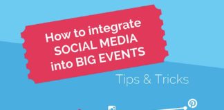 Social media infographic – Comment intégrer les réseaux sociaux dans vos événements / How to integrate …