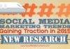 Social media infographic – Social Media Marketing Trends Gaining Traction in 2015: New Research