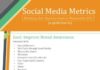 Social media infographic – Social Media Metrics (A Quick How-to for Companies)