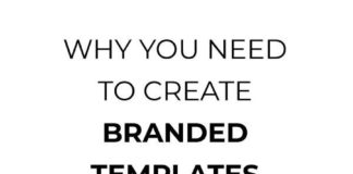 Social media infographic – Why you need to create branded templates for your graphics