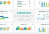 Statistics infographic : 600 Infographics Powerpoint + Keynote + Google Slides