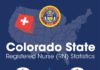 Statistics infographic : COLORADO SALARY STATISTICS IN NURSING CAREER – Le statistiche degli stipendi del…