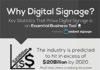 Statistics infographic : Why Digital Signage? Key Digital Signage Statistics Infographic & Videographic